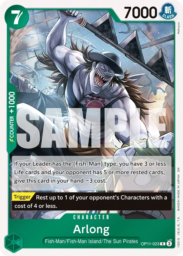 OP11-023 R Arlong EN