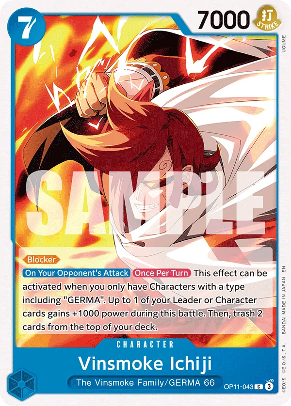 OP11-043 C Vinsmoke Ichiji EN