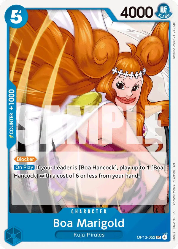 OP13-052 UC Boa Marigold EN
