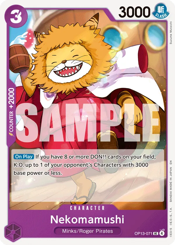 OP13-071 UC Nekomamushi EN