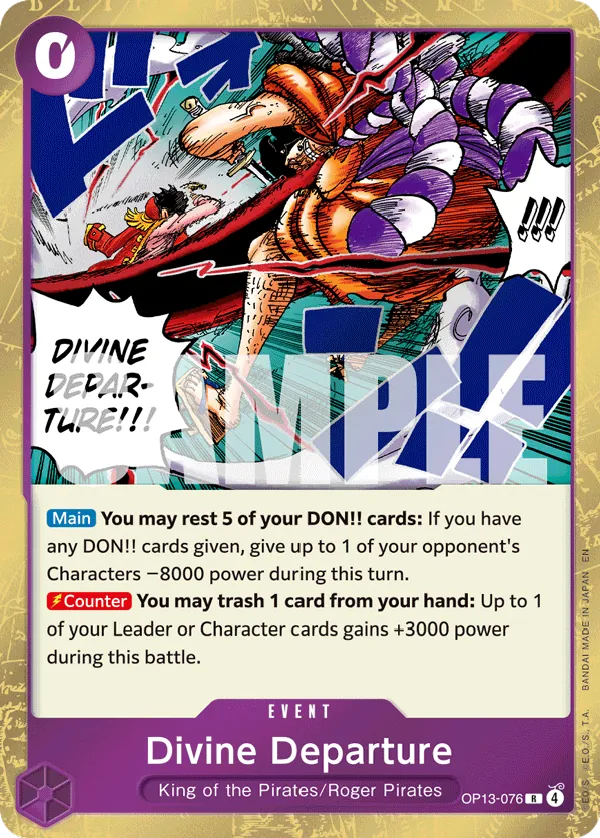 OP13-076 R Divine Departure EN