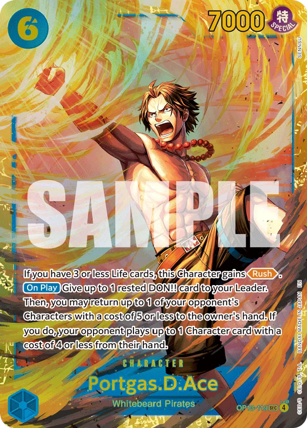 OP13-119 SEC Portgas.D.Ace EN