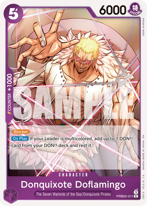 PRB02-011 R Donquixote Doflamingo EN