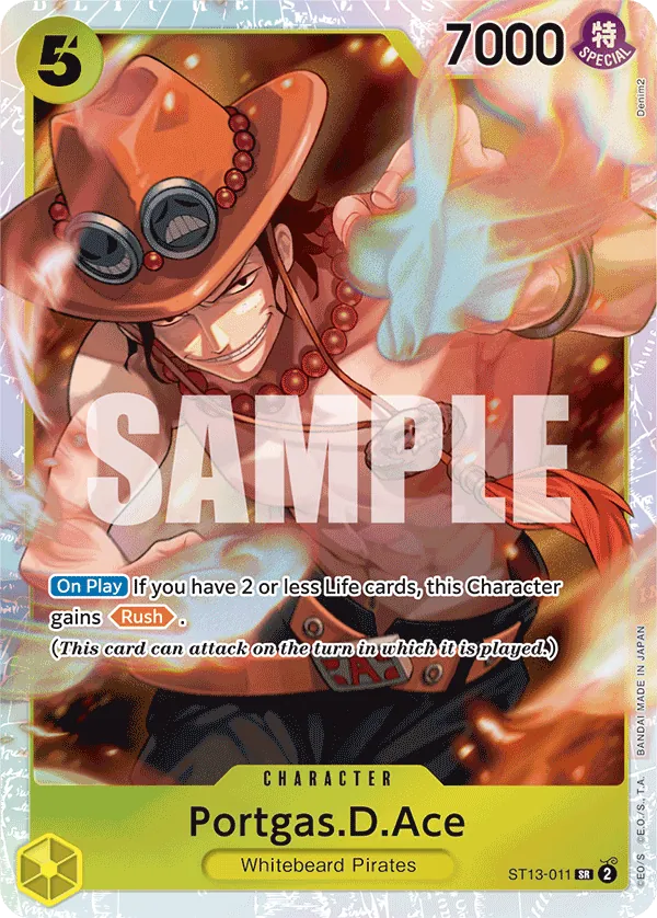 ST13-011 SR Portgas.D.Ace EN