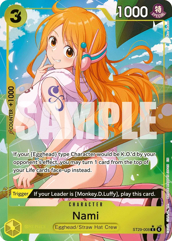 ST29-008 PC Nami EN