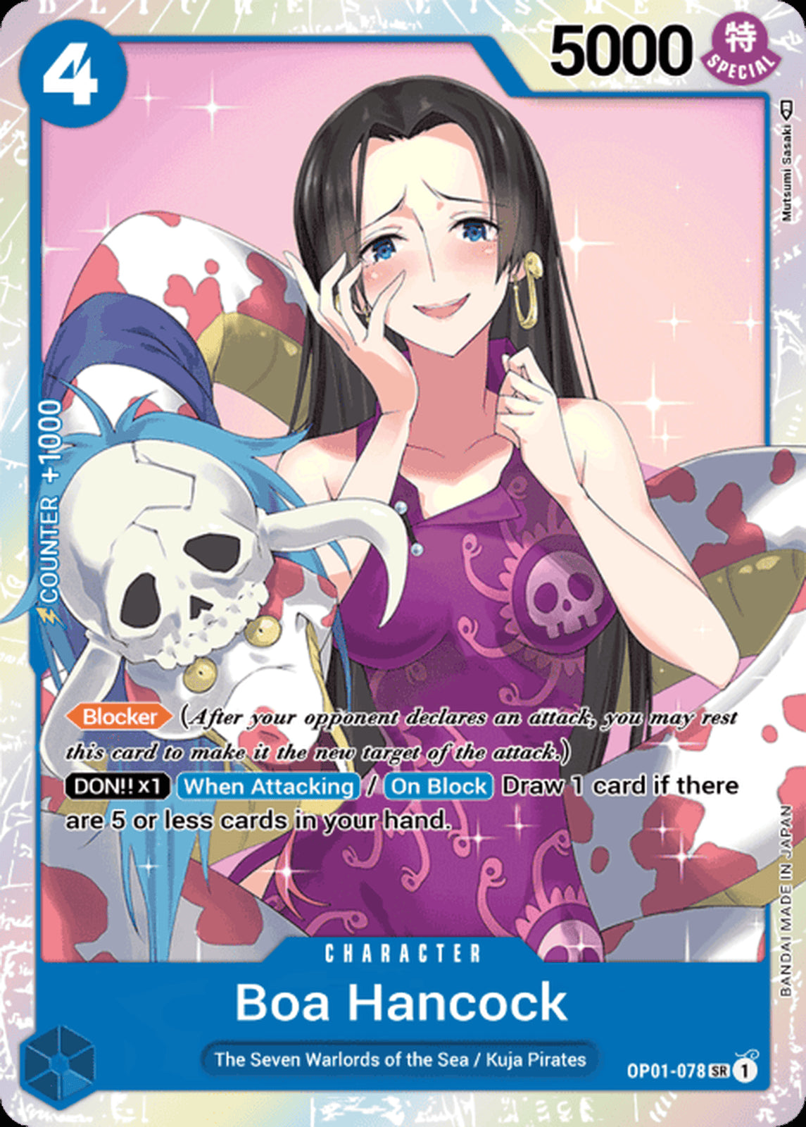 OP01-078 SR Boa Hancock EN