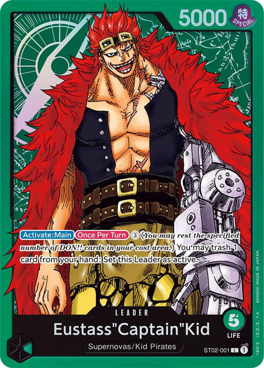 ST02-001 L Eustass"Captain"Kid EN