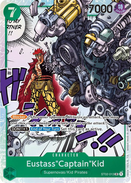 ST02-013 SR Eustass"Captain"Kid EN