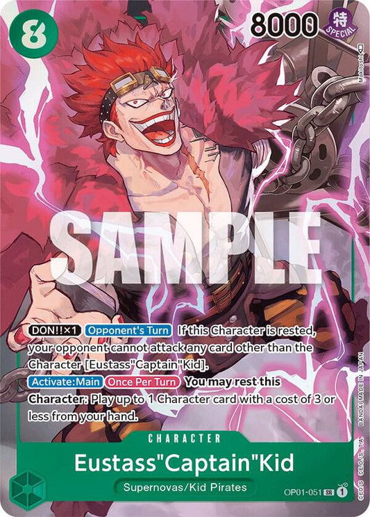 OP01-051 PSR Eustass"Captain"Kid EN