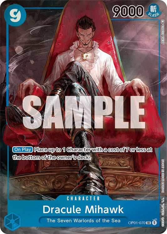 OP01-070 PSR Dracule Mihawk EN