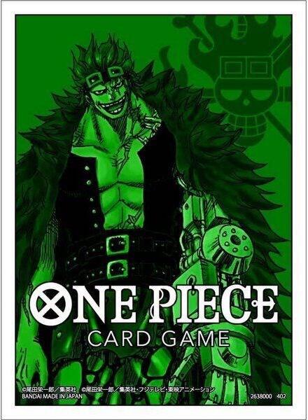 One Piece Card Game Official Sleeves: Assortment 1 - Eustass"Captain"Kid