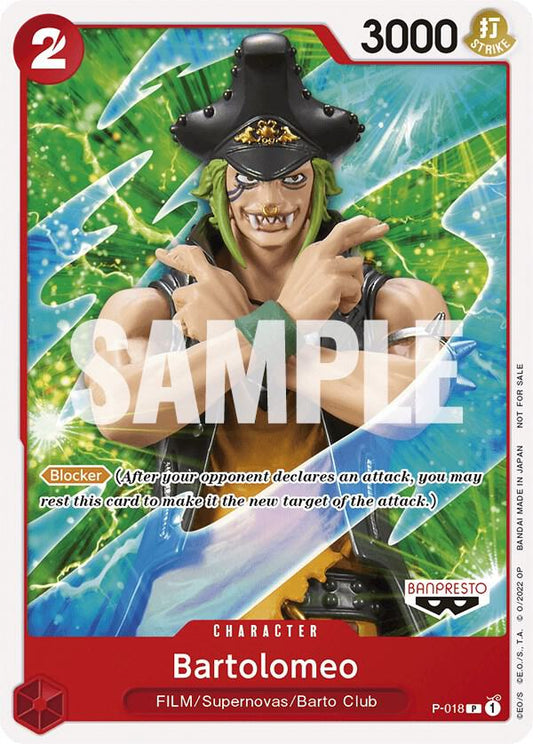 P-018 Bartolomeo (Film Red) EN