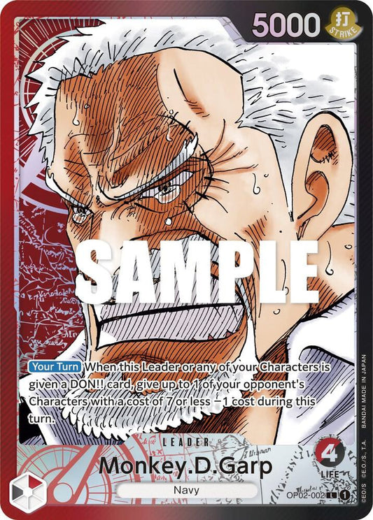 OP02-002 PL Monkey.D.Garp EN