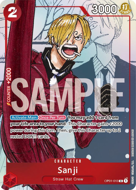 OP01-013 Sanji (25th Edition) EN