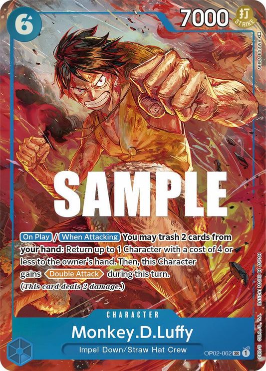 OP02-062 PSR Monkey.D.Luffy EN