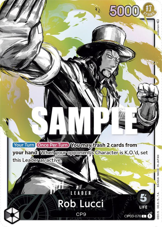 OP03-076 PL Rob Lucci EN