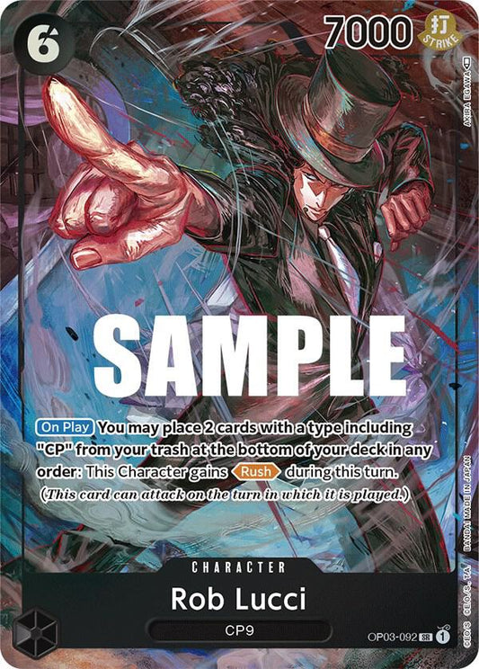 OP03-092 PSR Rob Lucci EN