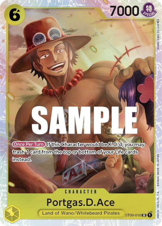 ST09-010 SR Portgas.D.Ace EN