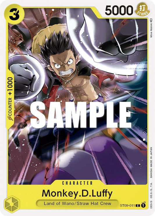 ST09-011 C Monkey.D.Luffy EN