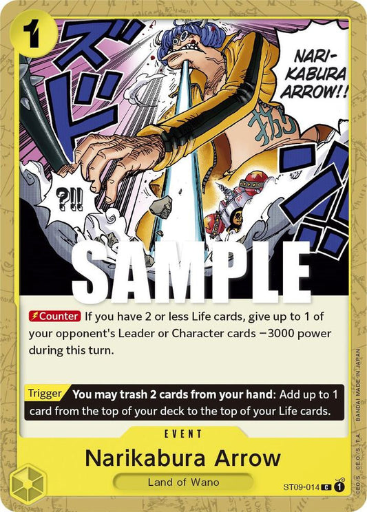ST09-014 C Narikabura Arrow EN