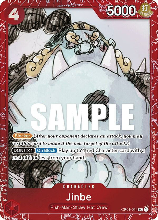 OP01-014 UC Jinbe (FILM RED) EN