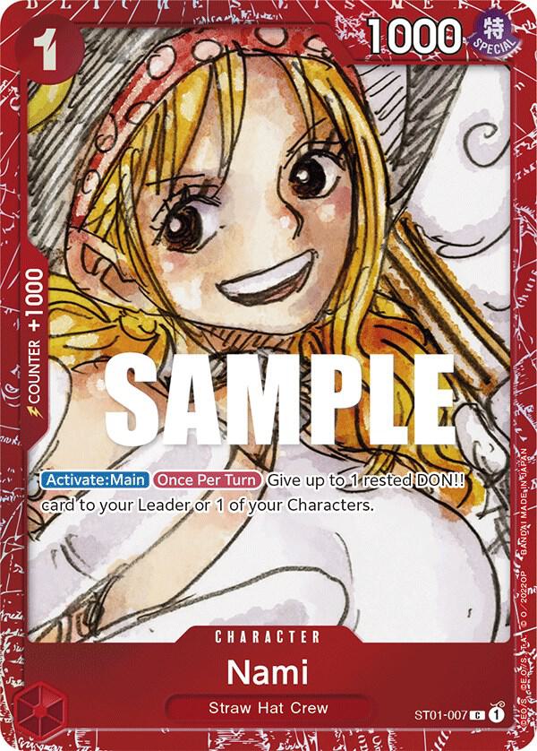 ST01-007 C Nami (FILM RED) EN