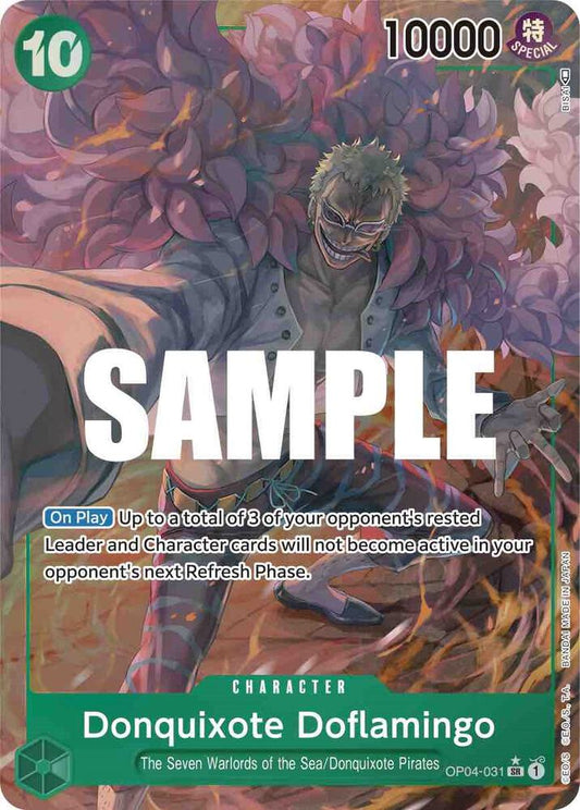 OP04-031 PSR Donquixote Doflamingo EN