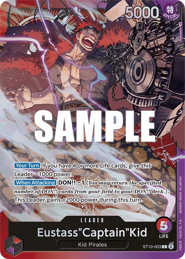 ST10-003 L Eustass"Captain"Kid EN