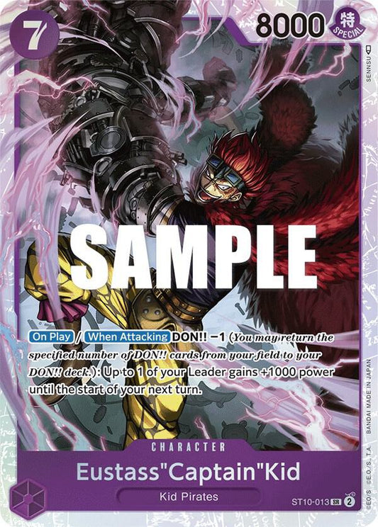 ST10-013 SR Eustass"Captain"Kid EN