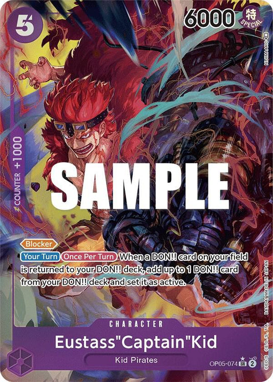 OP05-074 PSR Eustass"Captain"Kid EN
