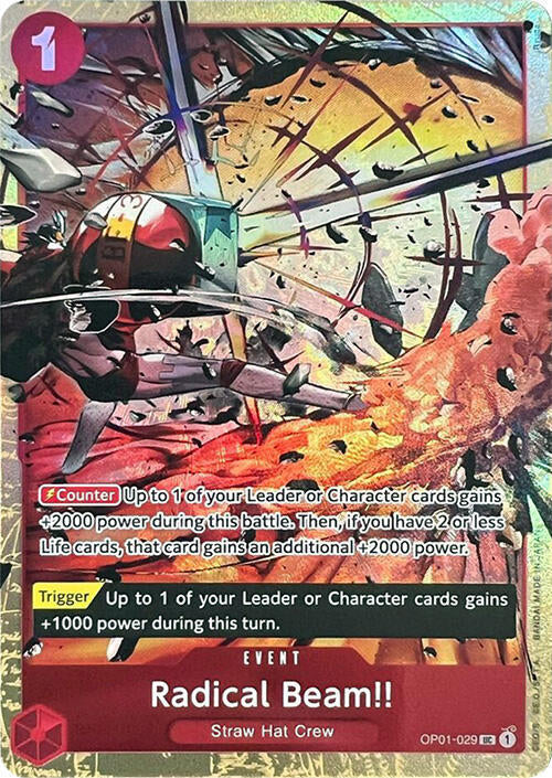 OP01-029 UC Radical Beam!! (Best Selection Vol.1) EN
