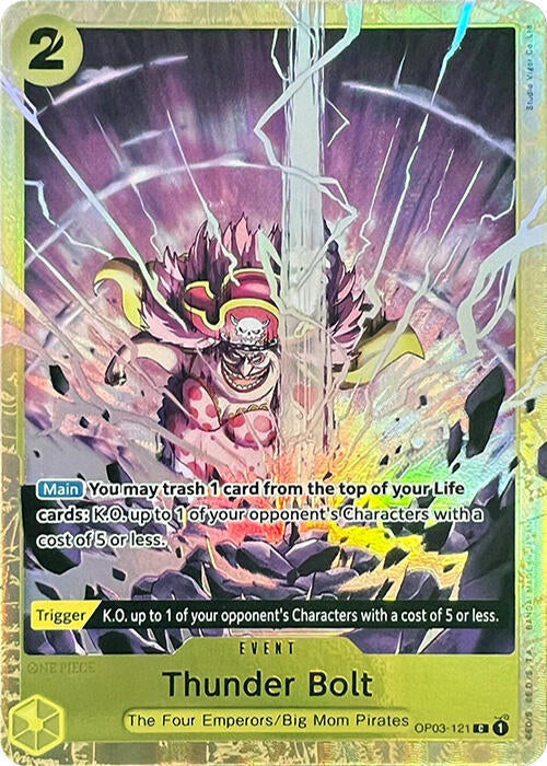 OP03-121 C Thunder Bolt (Best Selection Vol.1) EN
