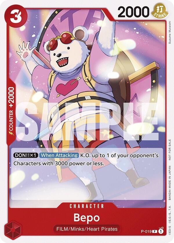 P-019 Bepo (Tournament Pack Vol.7) EN
