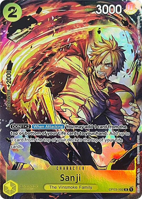 OP03-102 R Sanji (Bandai Card Games Fest 23-27) EN