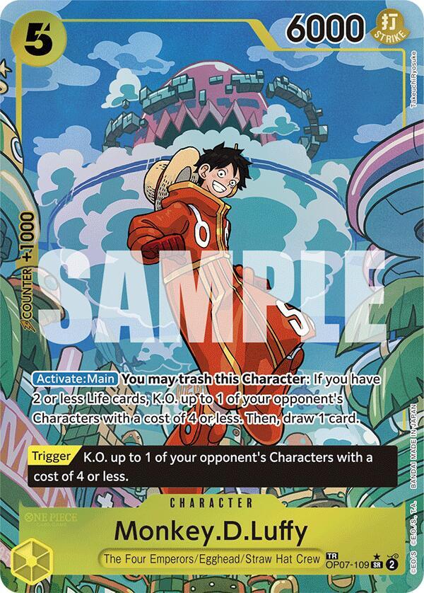 OP07-109 TR Monkey.D.Luffy EN