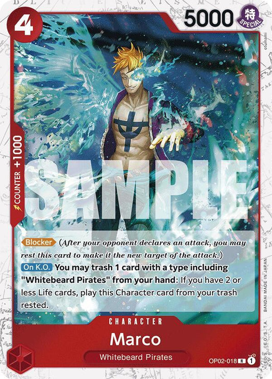 OP02-018 R Marco (Pirate Flag Foil) EN