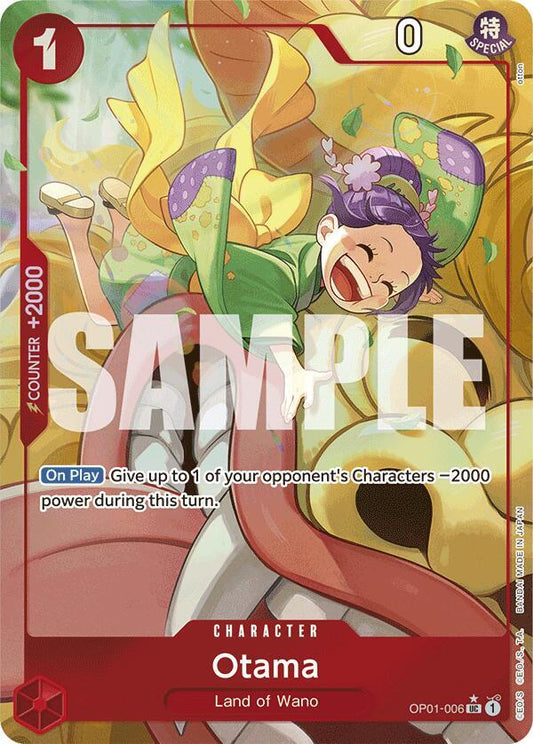 OP01-006 UC Otama (Alternate Art) EN