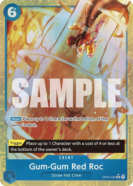 OP04-056 R Gum-Gum Red Roc (Alternate Art) EN