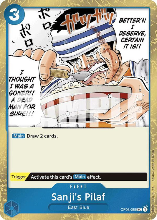 OP03-056 UC Sanji's Pilaf (Pirate Flag Foil) EN