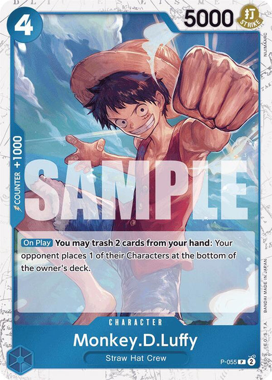 P-055 Monkey.D.Luffy (Pirate Flag Foil) EN