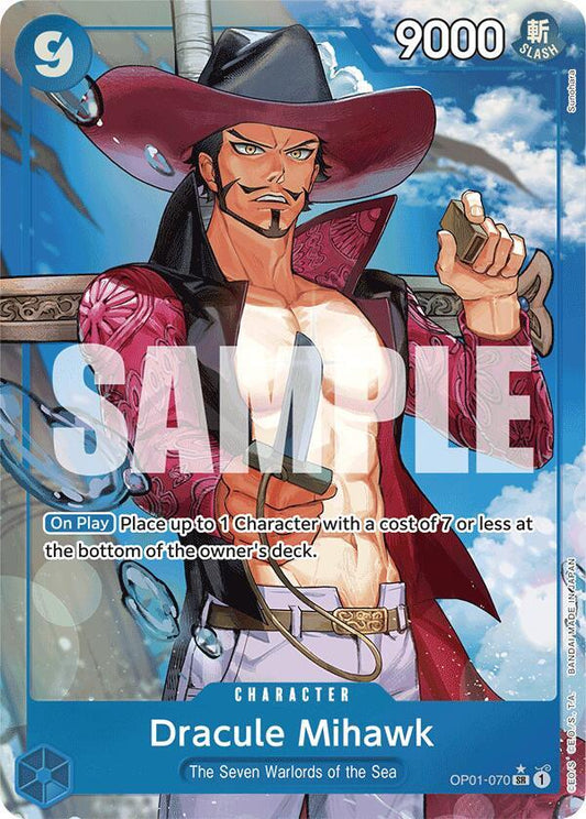 OP01-070 SR Dracule Mihawk (Alternate Art) EN