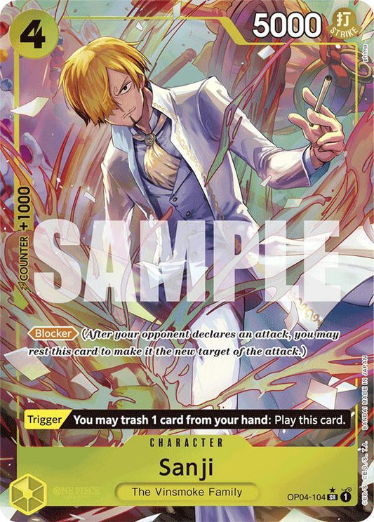 OP04-104 SR Sanji (Alternate Art) EN