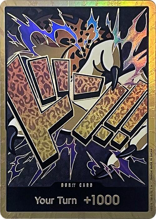 DON!! Card (Rob Lucci) (Gold) EN