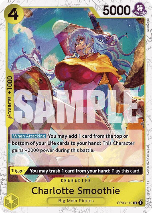 OP03-110 R Charlotte Smoothie (Pirate Flag Foil) EN