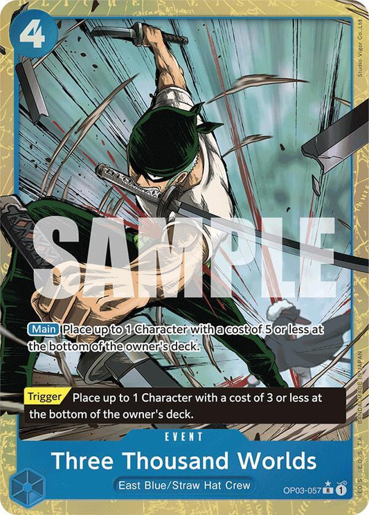 OP03-057 R Three Thousand Worlds (Alternate Art) EN