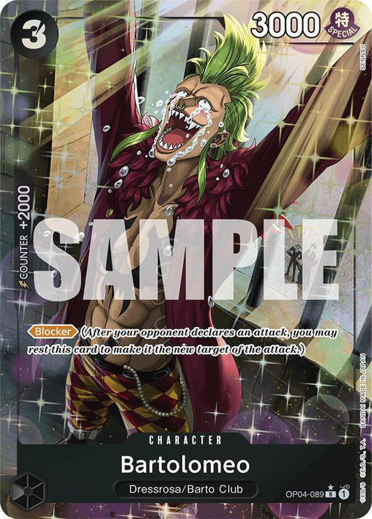 OP04-089 R Bartolomeo (Alternate Art) EN