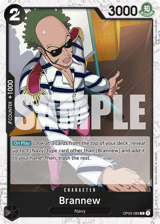 OP03-089 R Brannew (Pirate Flag Foil) EN