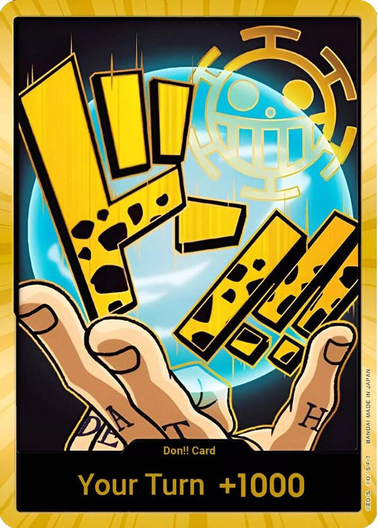 DON!! Card (Trafalgar Law) (Gold) EN