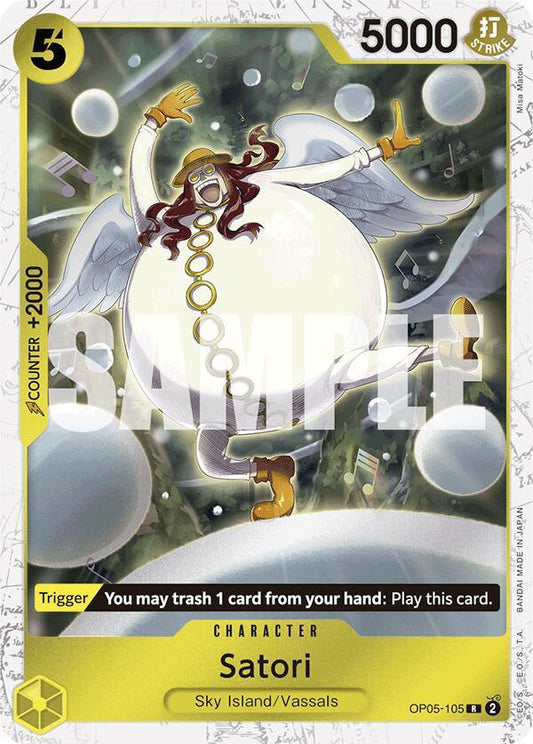 OP05-105 R Satori (Pirate Flag Foil) EN