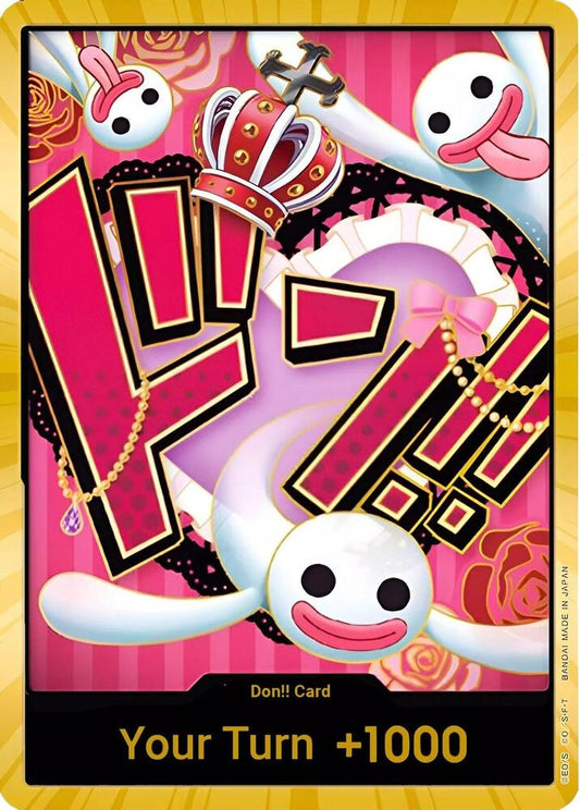 DON!! Card (Perona) (Gold) EN